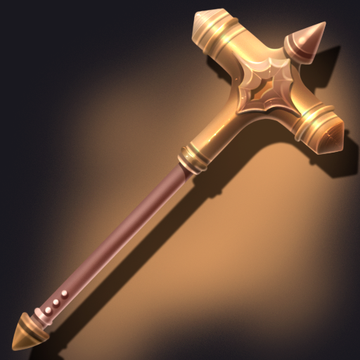 Rusty Dwarven Warhammer